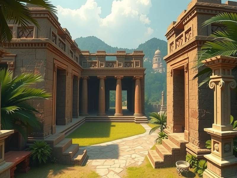 Ancient Ruins Explorer Game Screenshot